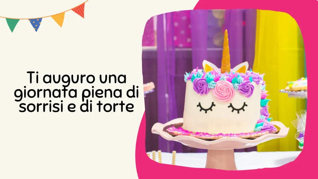 Bellissima torta di compleanno