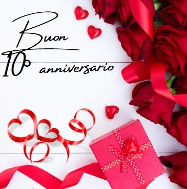 Buon 10° anniversario