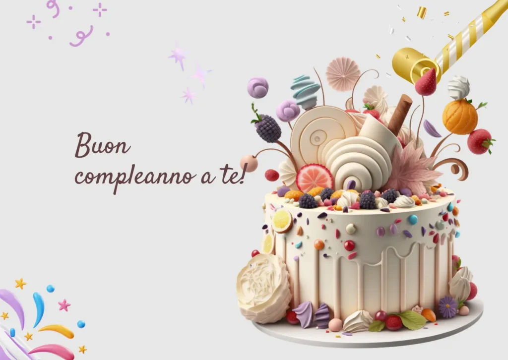 Buon compleanno a te!