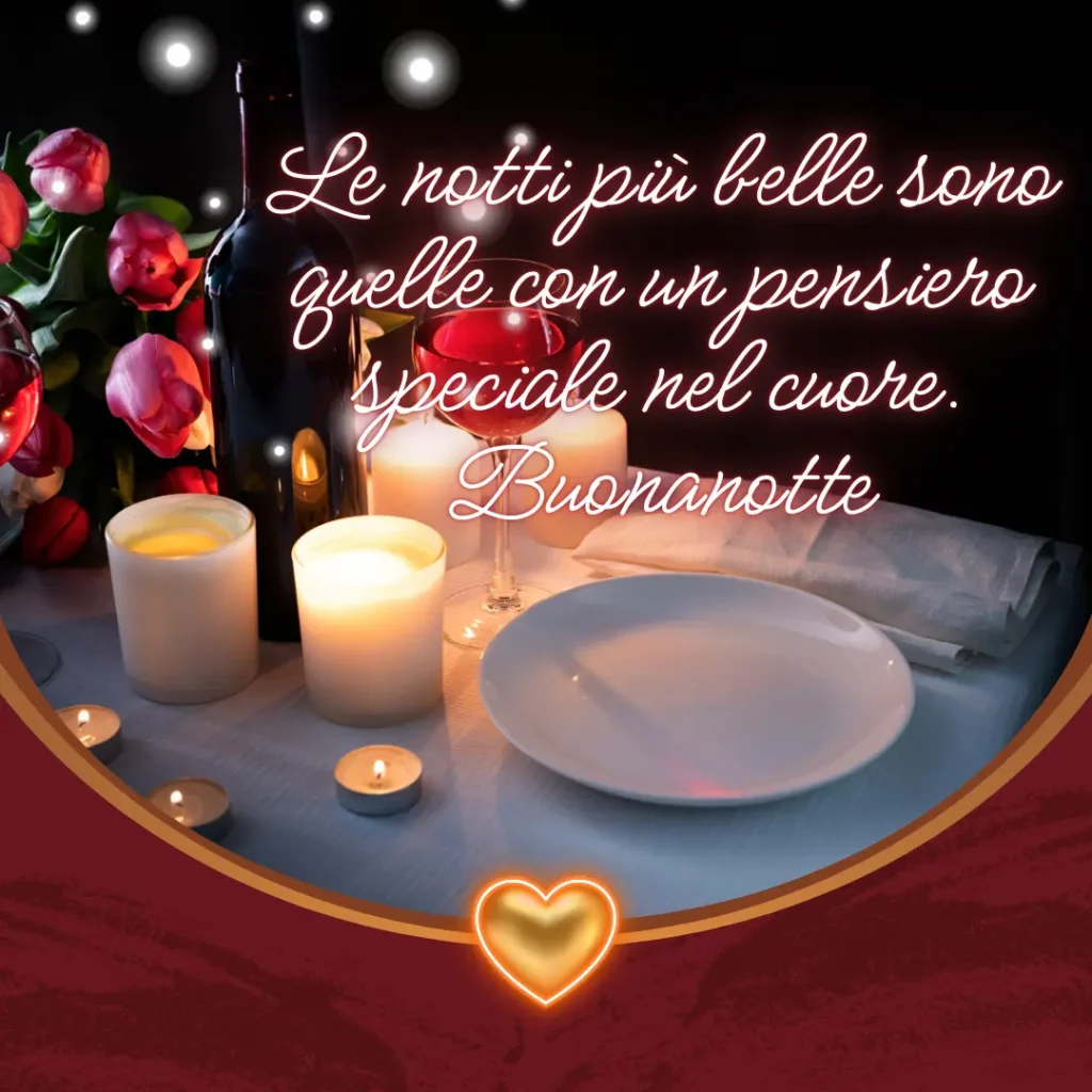 Buona notte con le candele