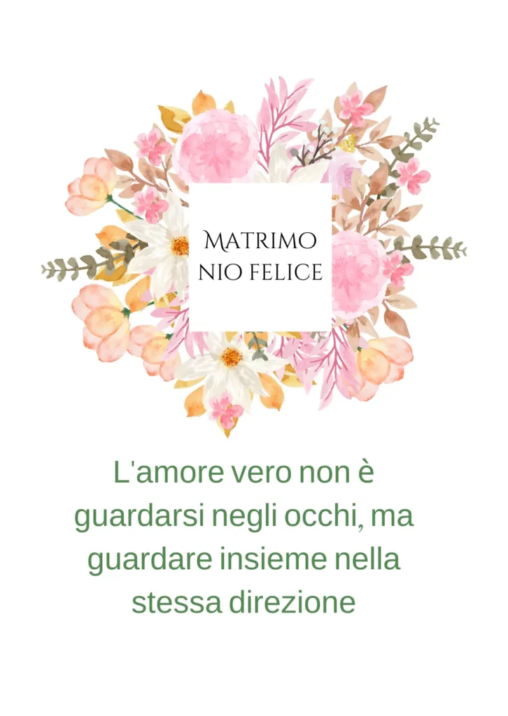 Matrimonio felice
